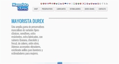Desktop Screenshot of mayoristadurex.com